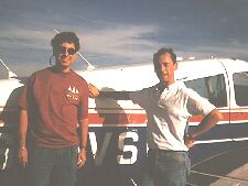 Me, Steve and G-AVSF